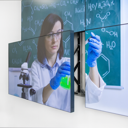 Видеостена 2х4/4х2, шов 0,8 мм